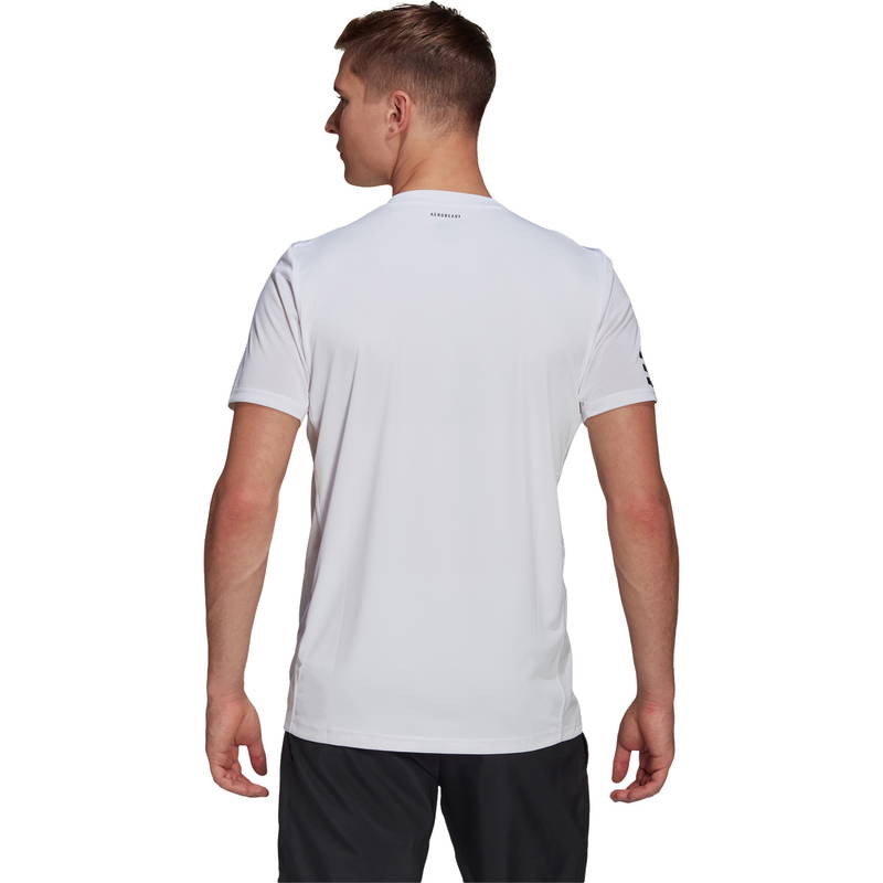 adidas Club 3-Stripes Tennis T-shirt Herre