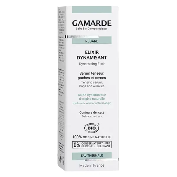 Elixir Energizante Orgânico para Olhos Gamarde 10ml