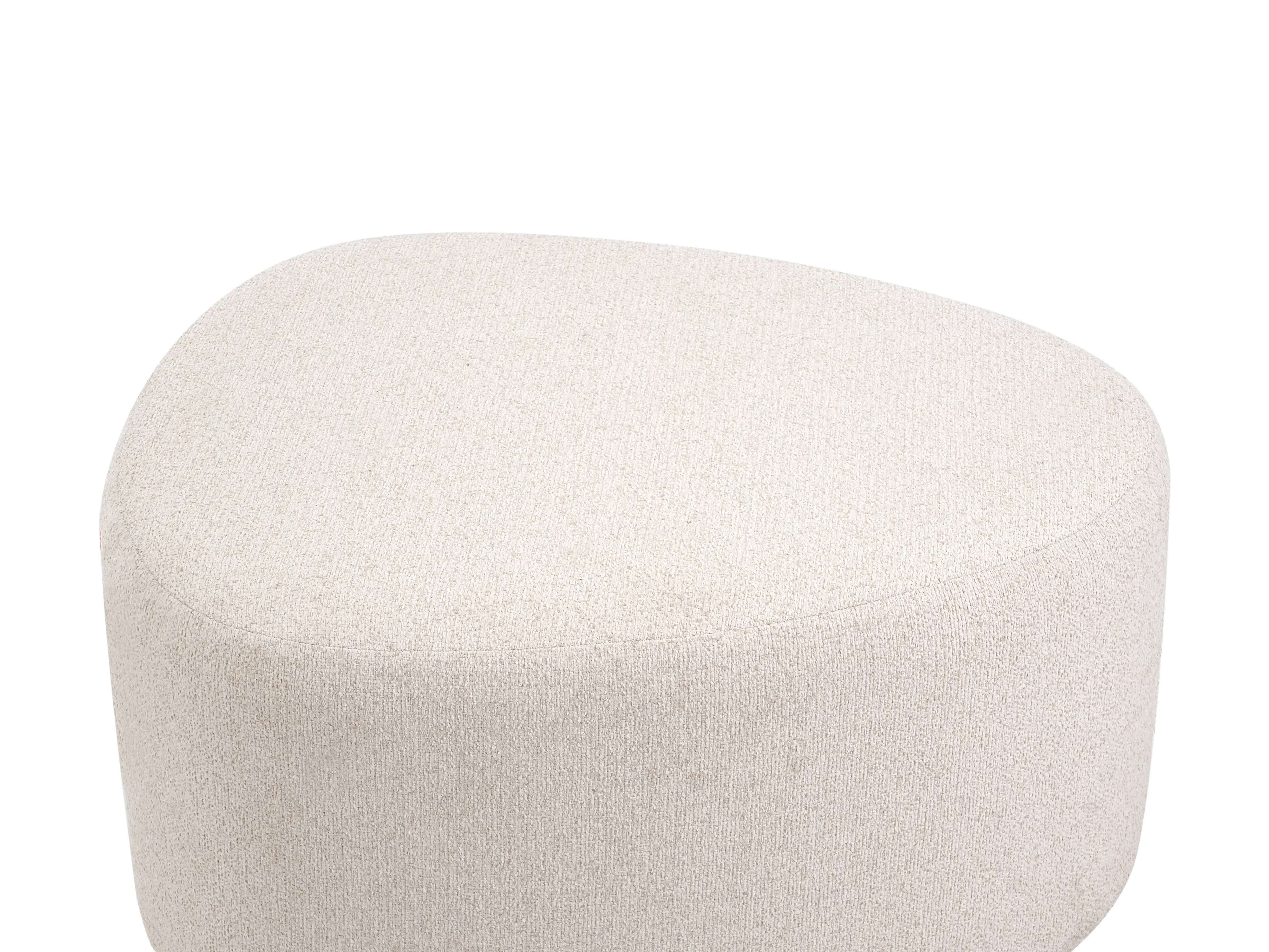 Poef SACO Stof Lichtbeige