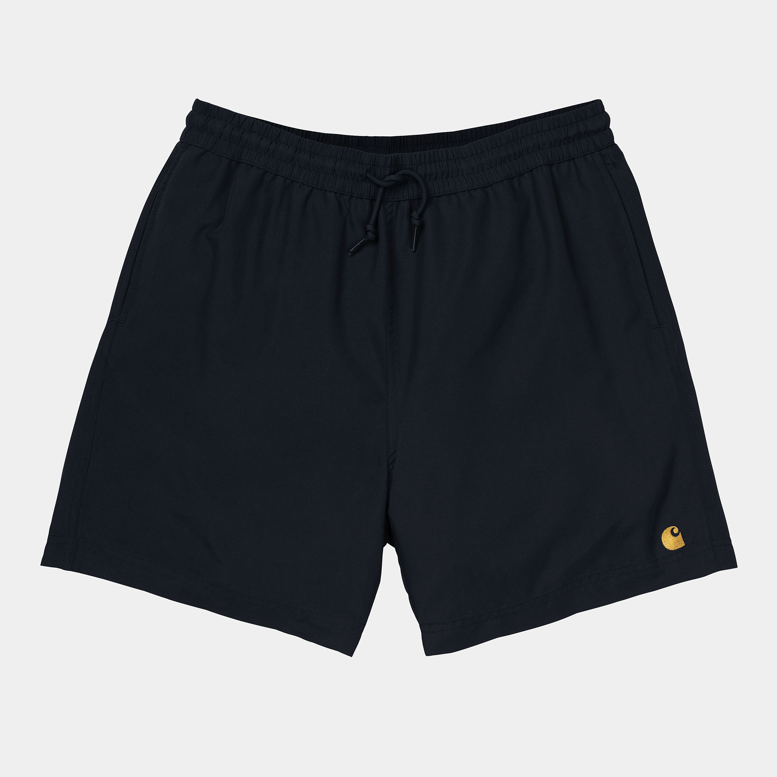 Carhartt WIP Chase Swim Trunks Black / Gold