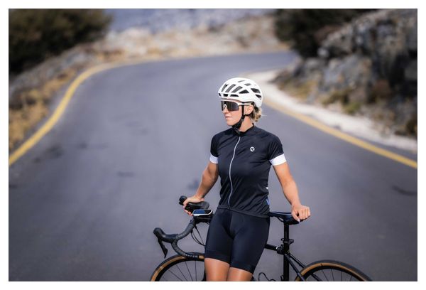 Maillot Manches Courtes Rogelli Modesta Noir Femme