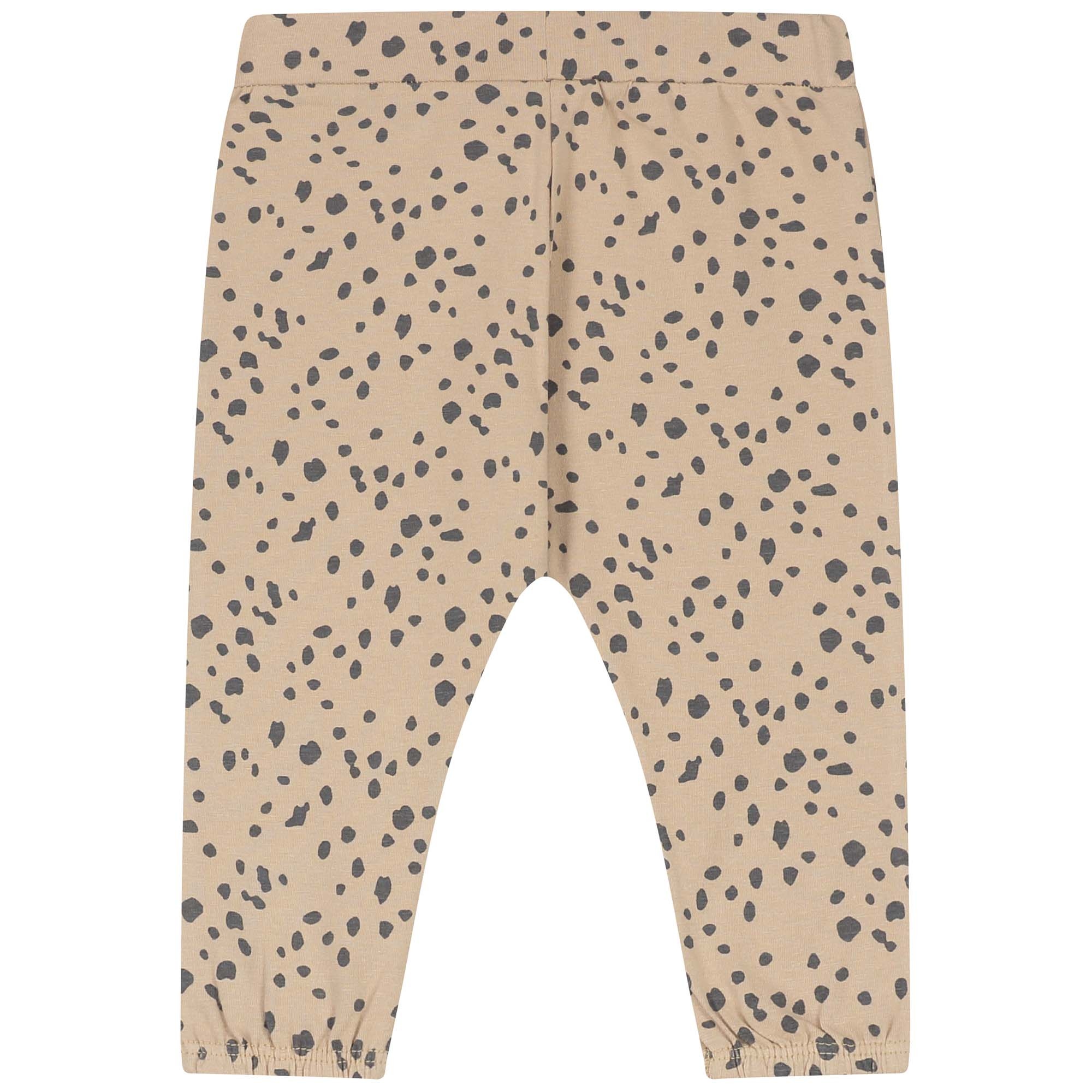 Prénatal newborn broek  panterprint beige