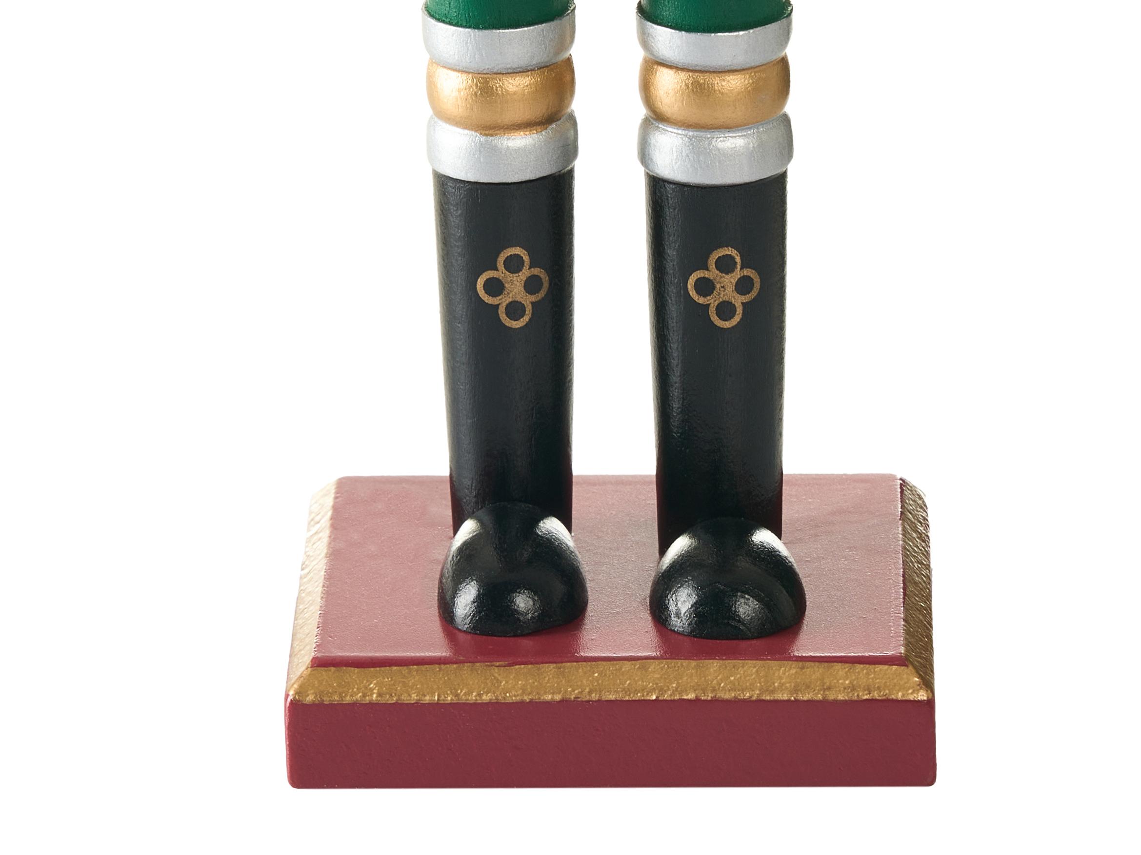 Set van 3 figuren LJUSNAN Notenkraker 30 cm Donkergroen