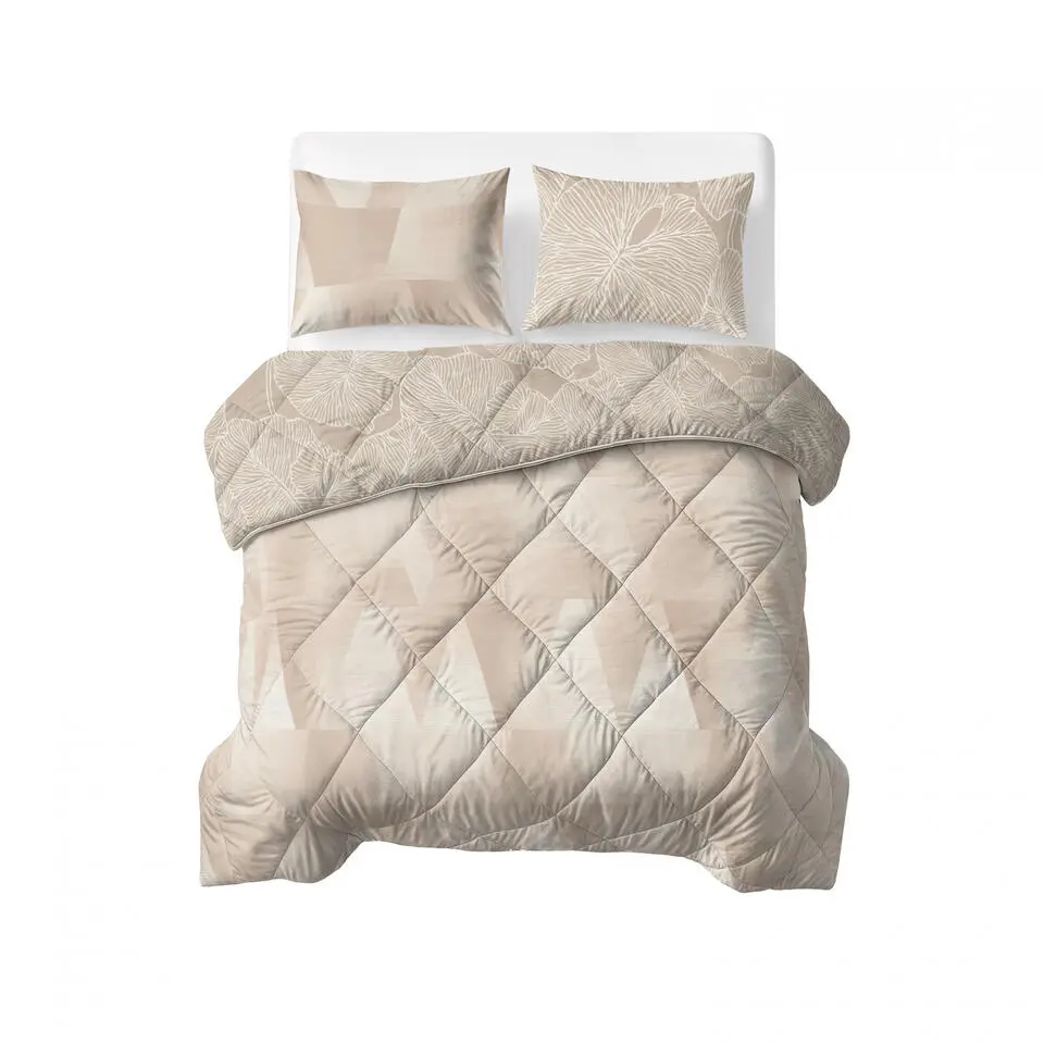 Dekbed zonder Overtrek Triangles 240x220 – Zacht & Wasbaar – Incl 2 Kussenslopen