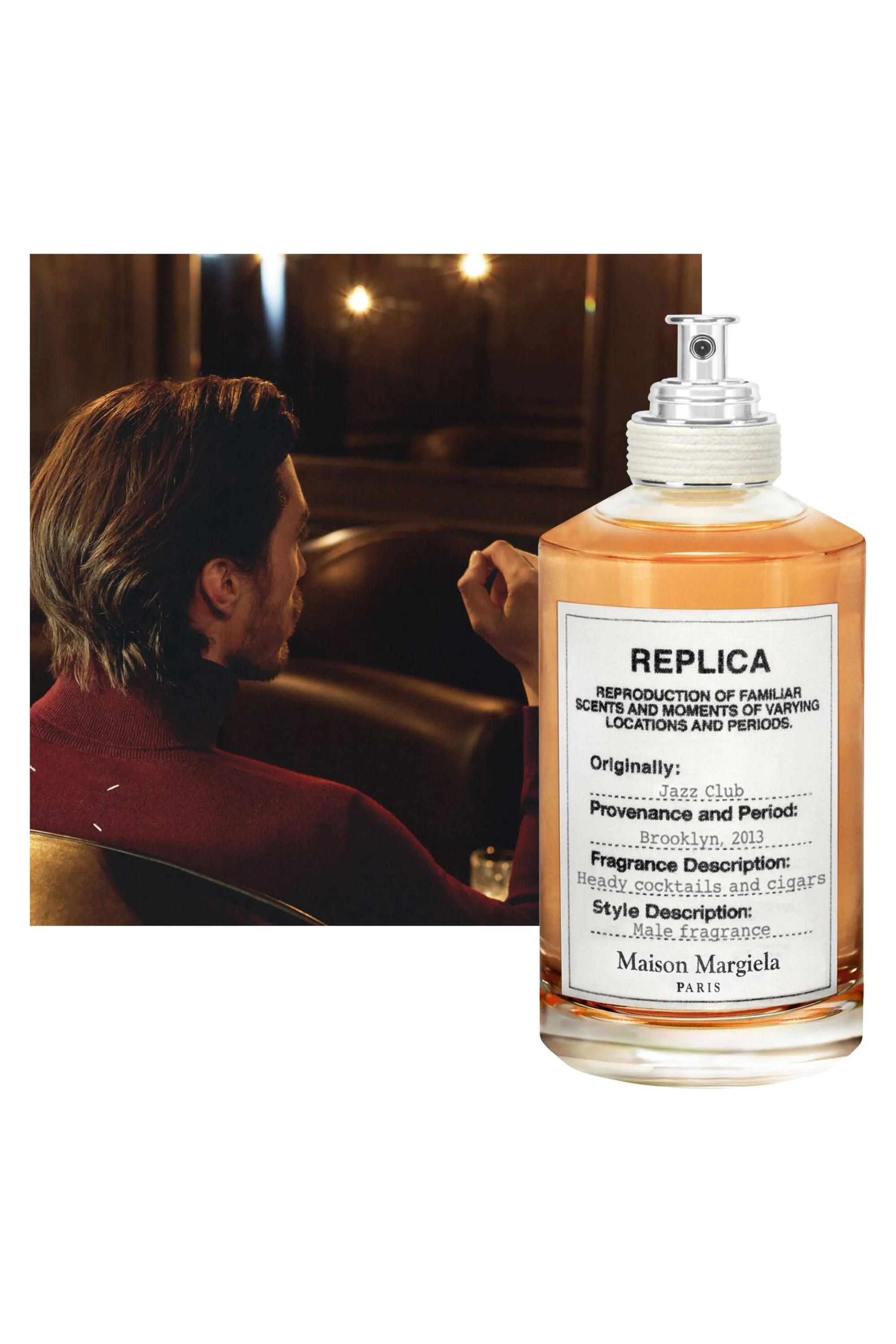 Maison Margiela REPLICA Jazz Club Eau De Toilette Boisé frais-10 ml