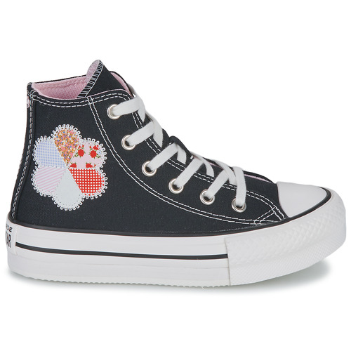 Converse - CHUCK TAYLOR ALL STAR EVA LIFT HI - Noir / Multicolore