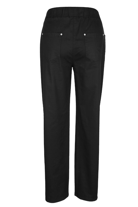 Hose, Straight Fit, Ziernieten-Band, Elastikbund