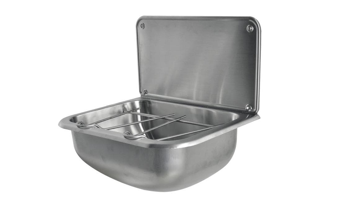 Waschbecken Edelstahl<br>Ausgussbecken