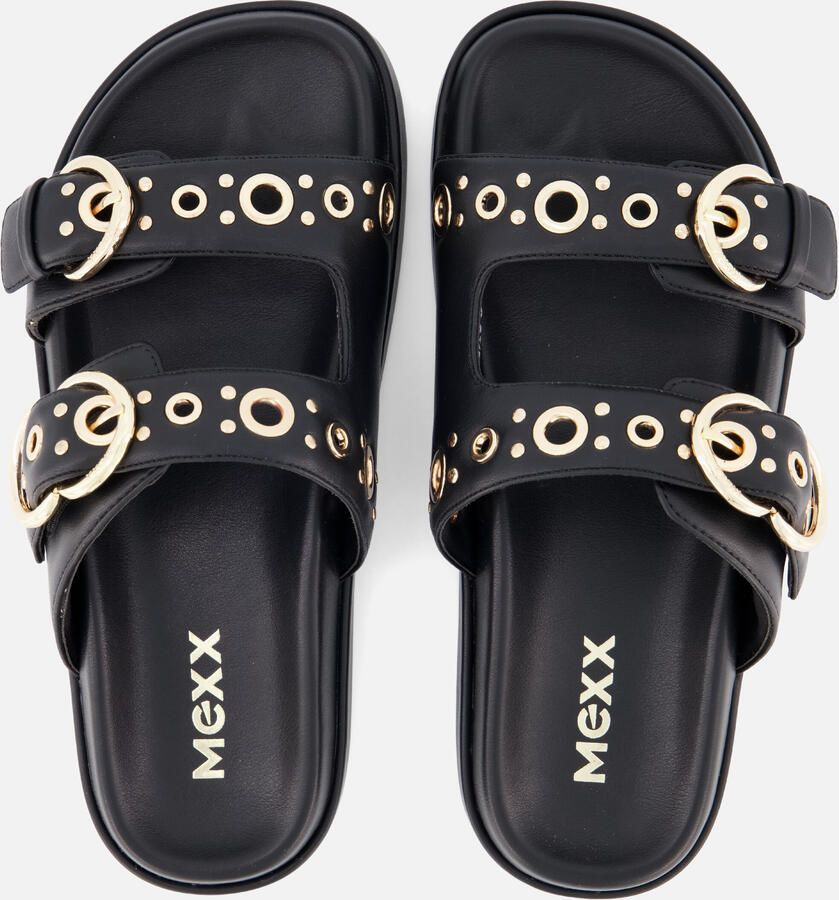 Mexx TOMA SIKIEL Sandal Dames Sneaker-Zwart