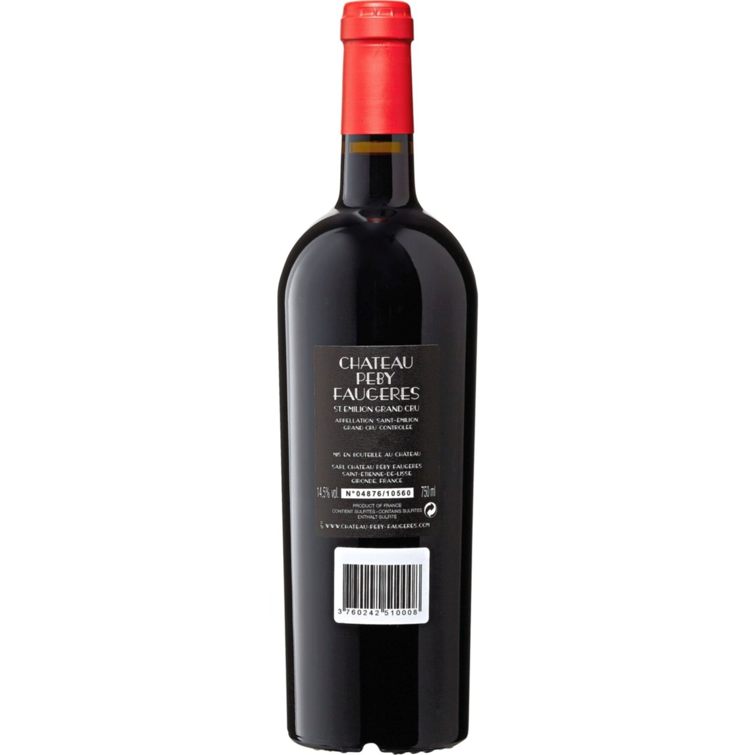 Château Péby Faugères Saint-Emilion AOC Grand Cru Classé -75cl