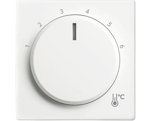 Busch-Jaeger 1794 R-84 Centrale afdekplaat voor temperatuurregelaar 1094 U + 1097 Future Linear studiowit