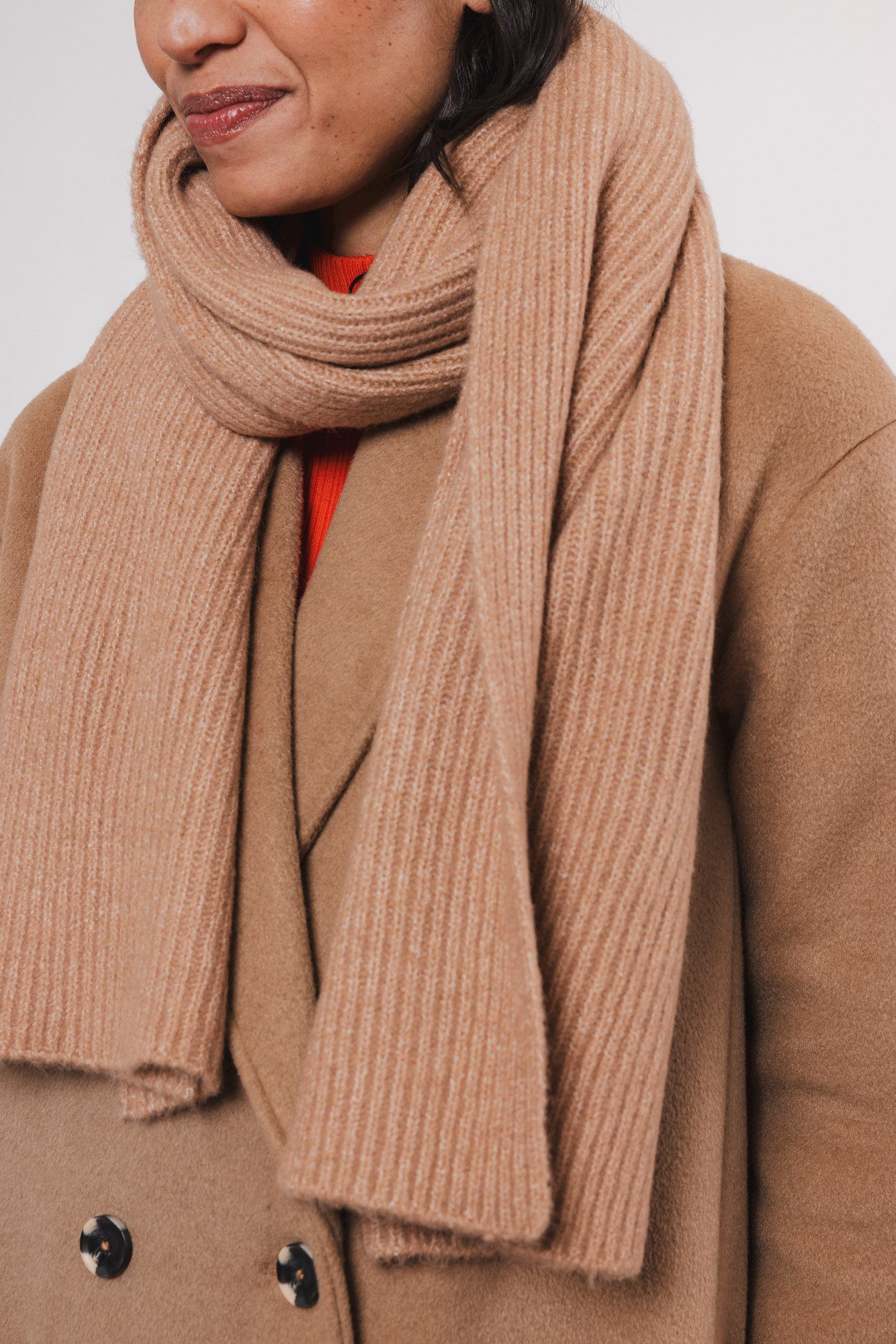 Rino & Pelle - Staz Knitted Scarf - Twig