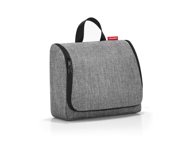 Reisenthel Necessaire Toiletbag XL Twist Silver Kulturbeutel für alle wichtigen Bad-Accessoires