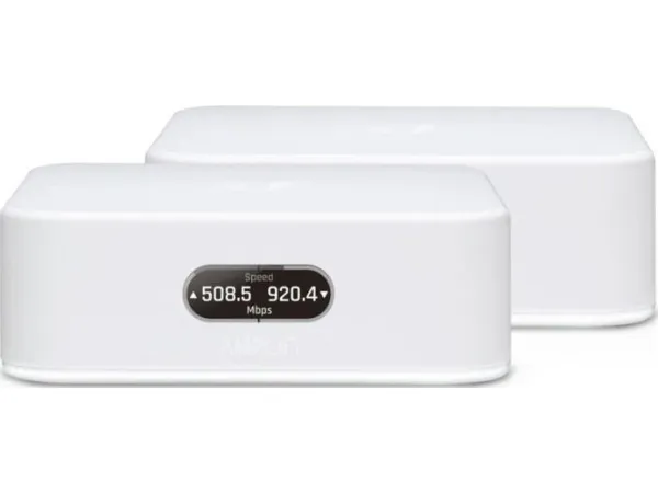 AmpliFi Instant AFi-INS - Wi-Fi-system - (router, forlænger) - op til 4000 sq.ft - mesh 1GbE - Wi-Fi 5 - Dual Band
