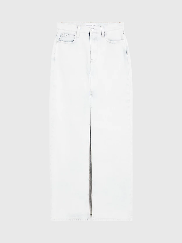 Saia longa de jeans