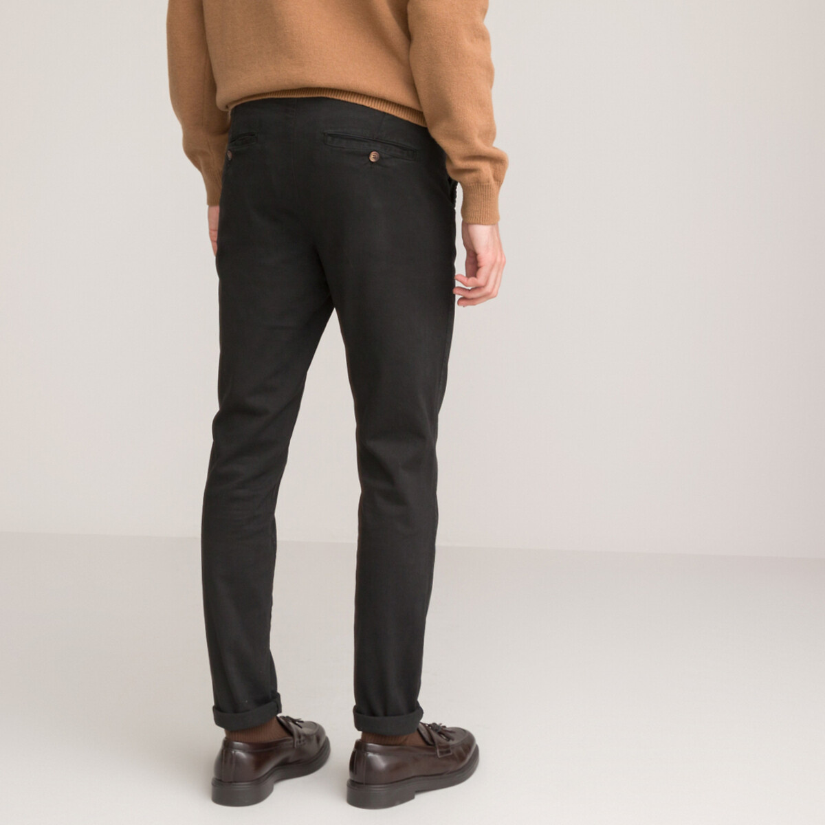 COLEÇÃO LA REDOUTE<br>Calça chino, corte slim