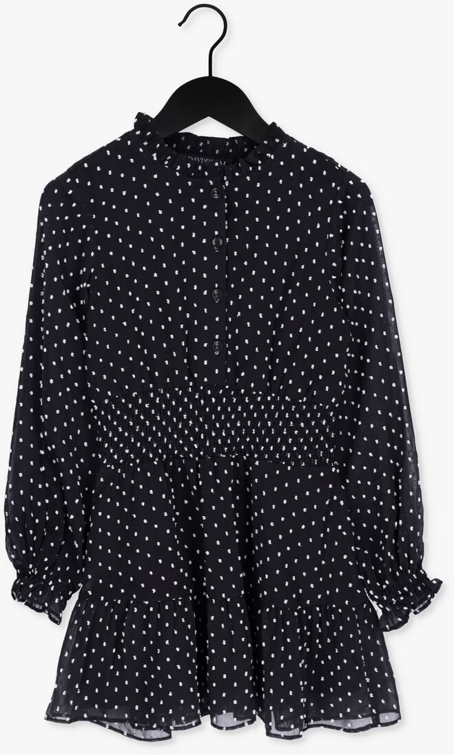 NIK & NIK zwarte nik & nik mini jurk romy dress