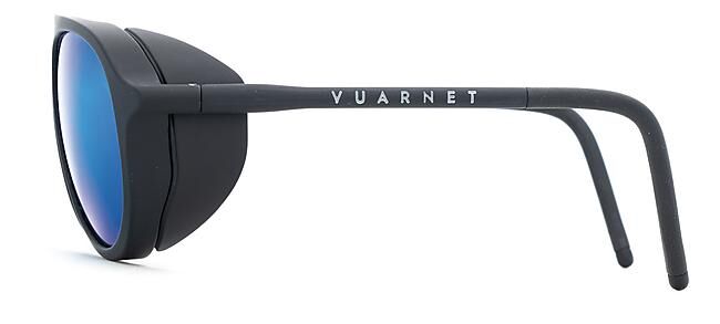 VUARNET - LUNETTE DE SOLEIL VL1709 NOIR FLASH BLEUE