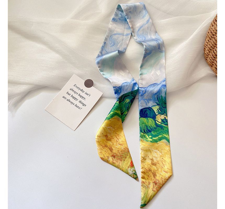 Nikifa - Print Narrow Scarf / Twillly (diverse designs)