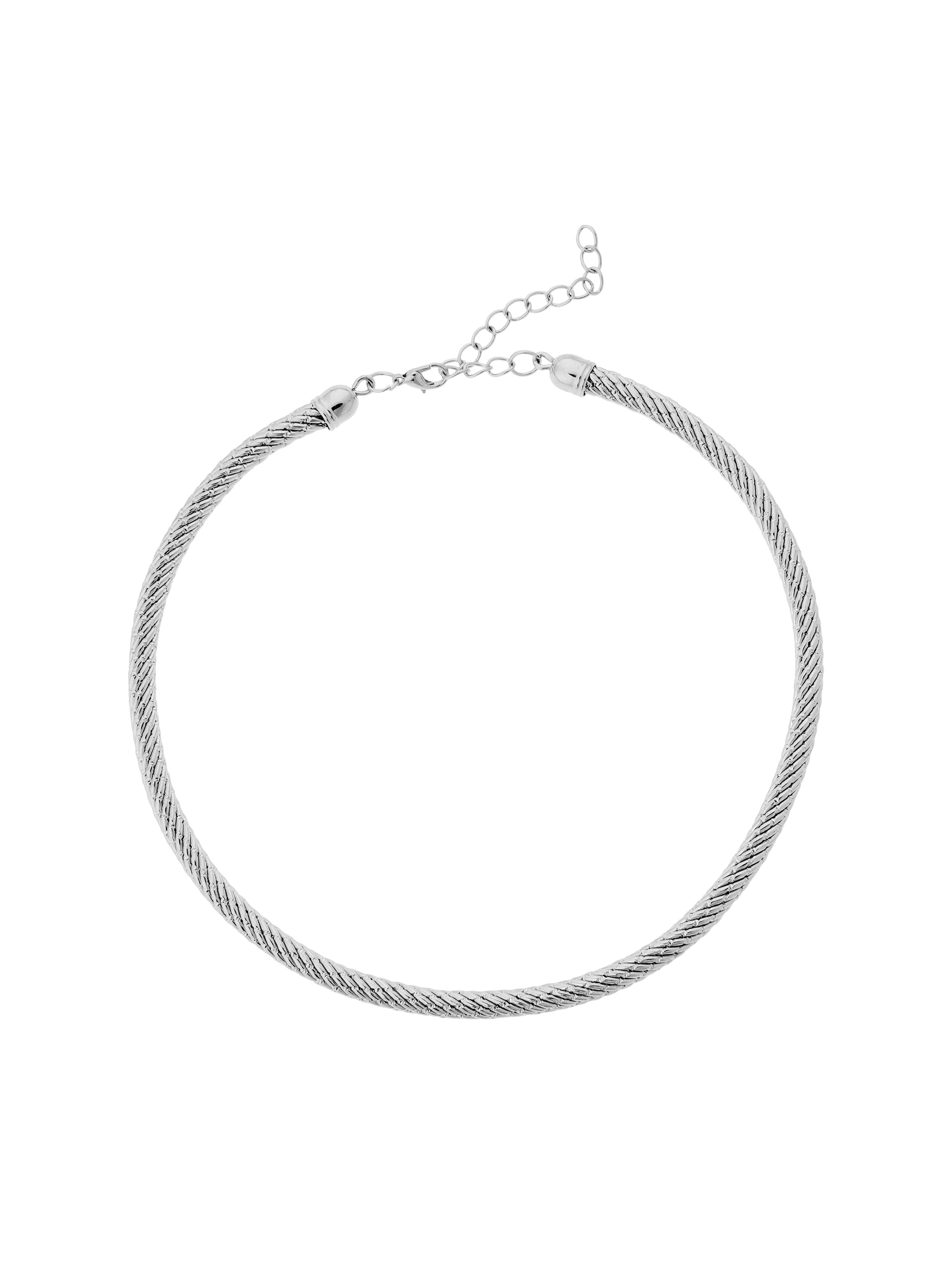 ARMAGEDON - Collier ras de cou en laiton | Argent