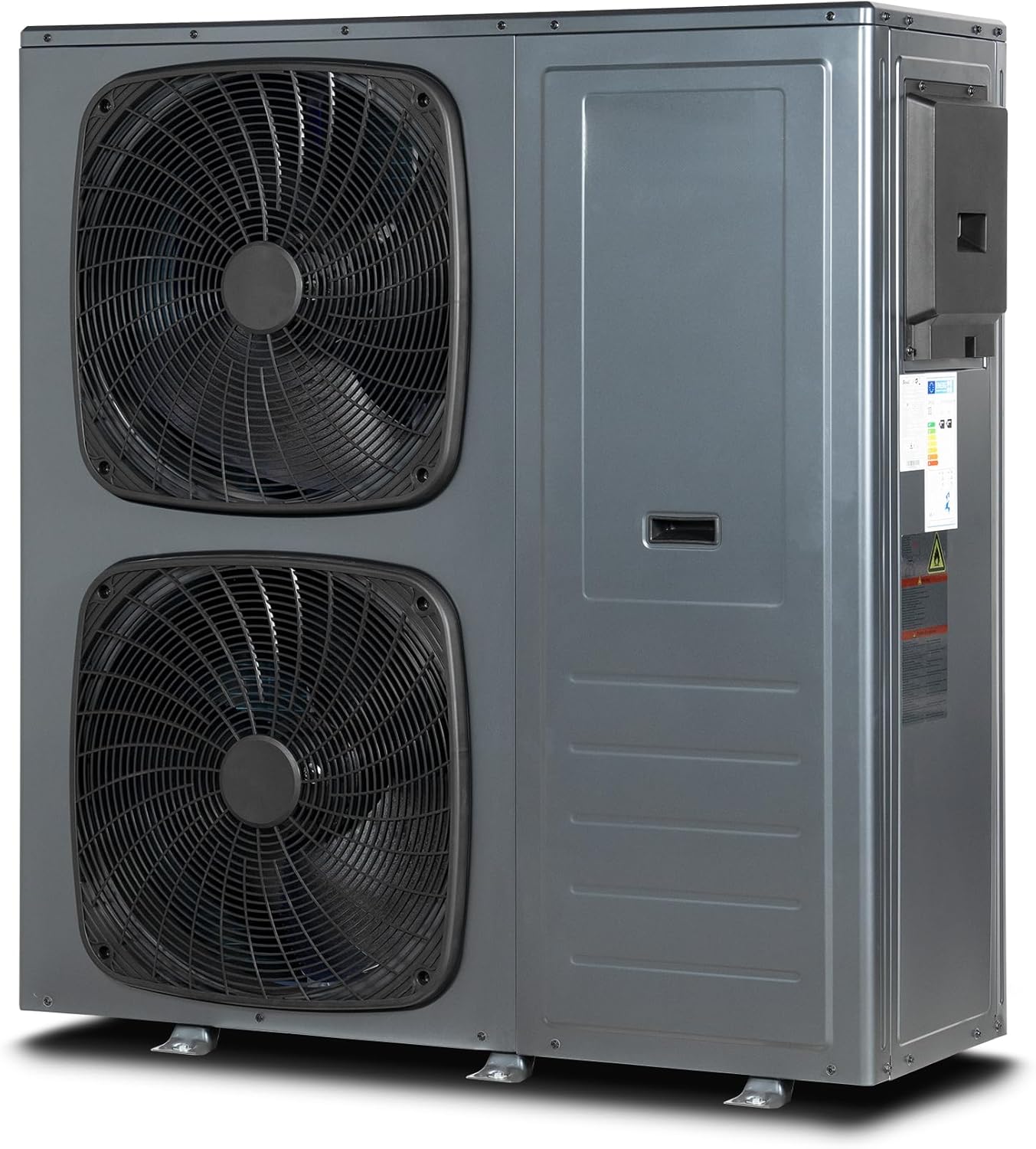 SMETA Monoblock Luft Wärmepumpe Warmwasser R290 16 kW, Einphasig, 3-in-1 Heizung, Kühlung und Warmwasser, WiFi, Einphasig & Förderfähig, A+++