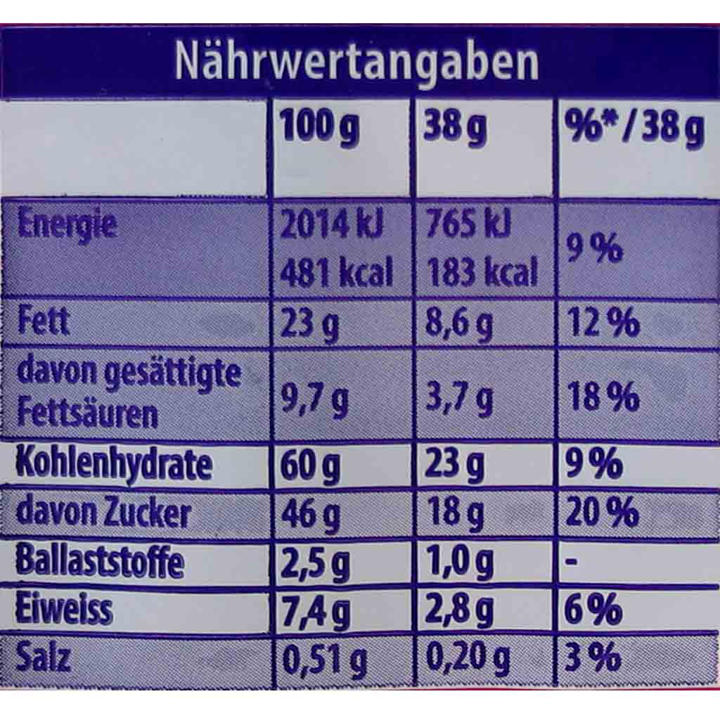 Cadbury Picnic Schokoladenriegel 48,4g MHD:21.5.25