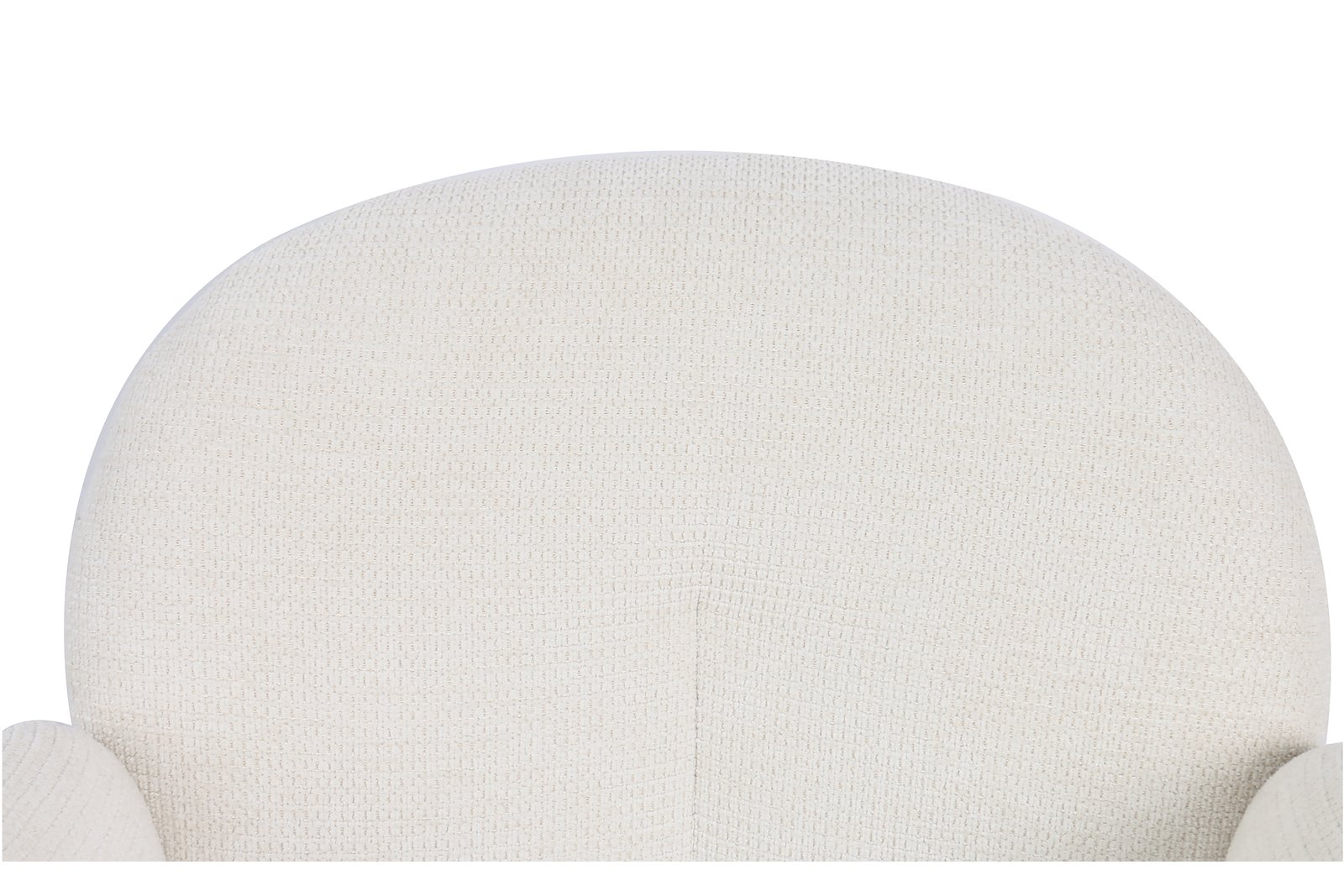 Bonnie spisestol med arm Tekstil Lord 22 Beige med sortlakkert ramme