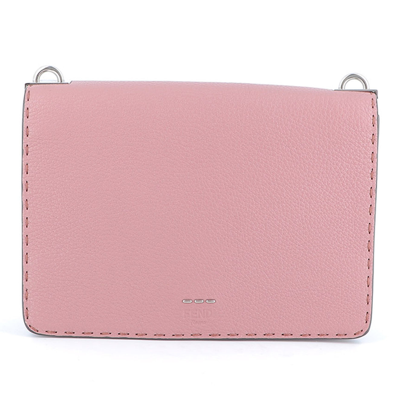 Fendi Sac bandoulière Fendi en Cuir grainé rose Etat: Parfait état - Longueur 23 cm