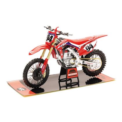 Miniature Newray Moto Honda 450 CRF HRC Ken ROCZEN - Echelle 1/12° - Rouge / Noir