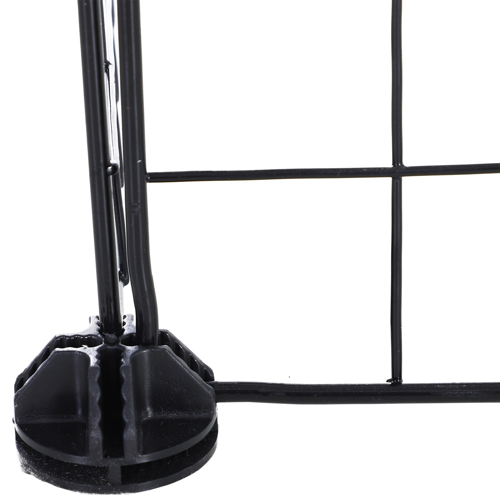 PawHut Laufgitter für kleine Haustiere schwarz 146 x 73 x 73 cm (LxBxH)