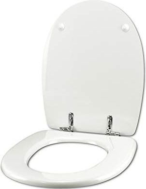 Geberit - Sphinx Milano - WC-bril - Wit - Verchroomd Scharnier - Soft Close