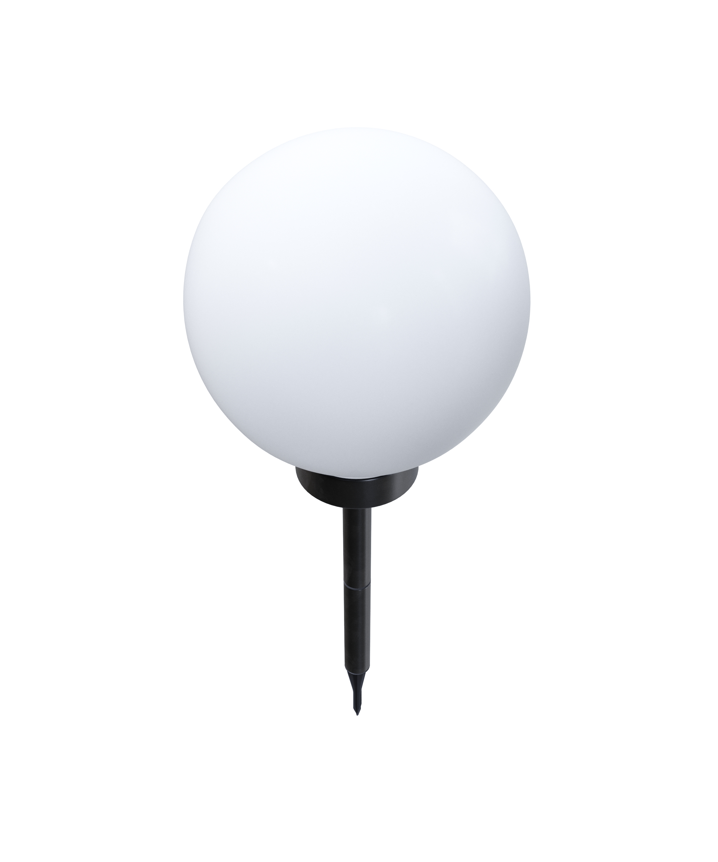 LED Solarlampe rund 30 cm 2er Set