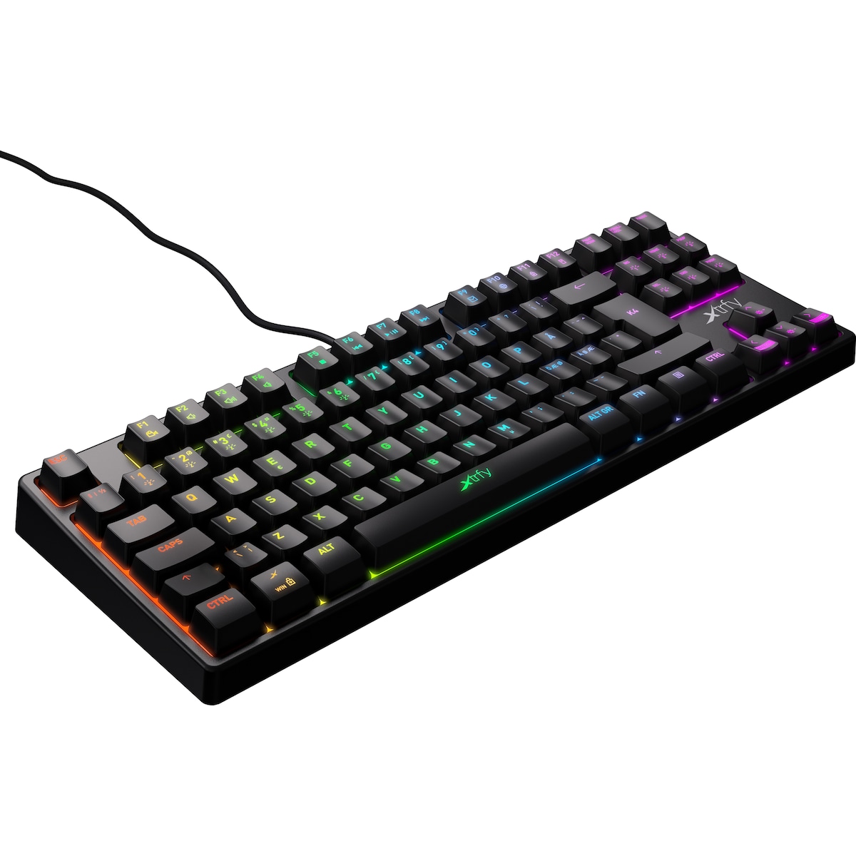 Xtrfy K4 RGB tenkeyless mekanisk gamingtastatur