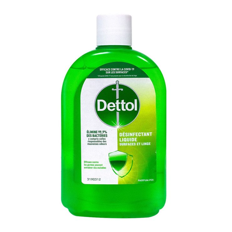 Dettol désinfectant liquide surfaces et linge 500ml