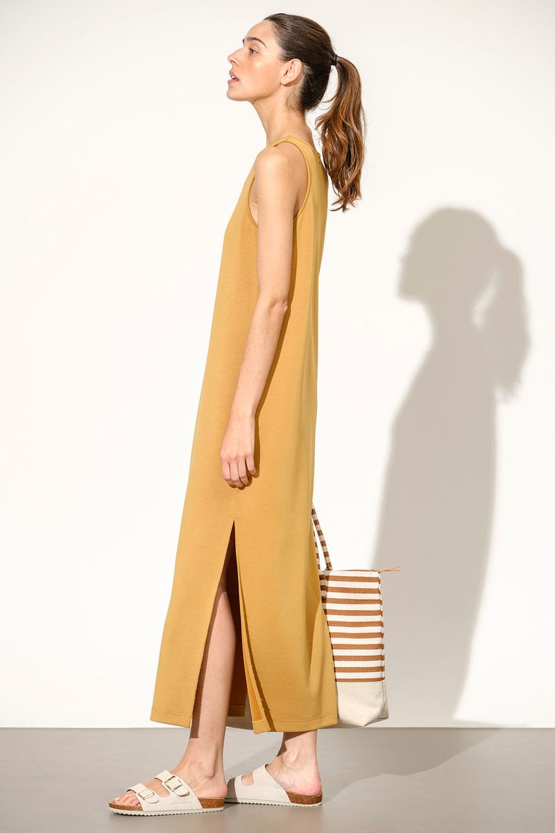 VESTIDO COMPRIDO DE MALHA