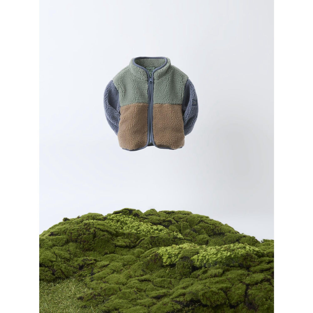 Køb Name It Chinois Green Nbmmimba Sherpa Jakke