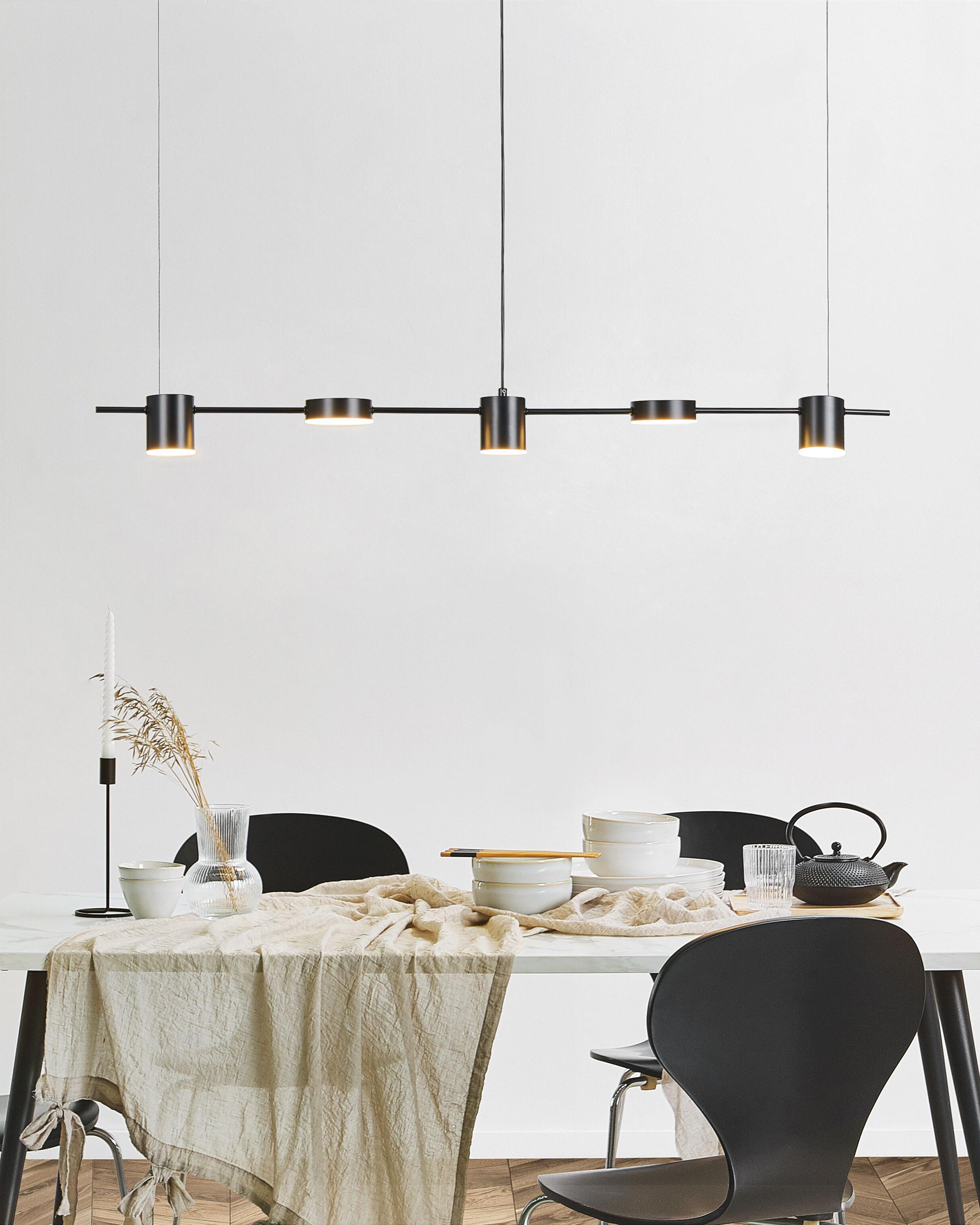 LED hanglamp SESTRA Metaal Zwart