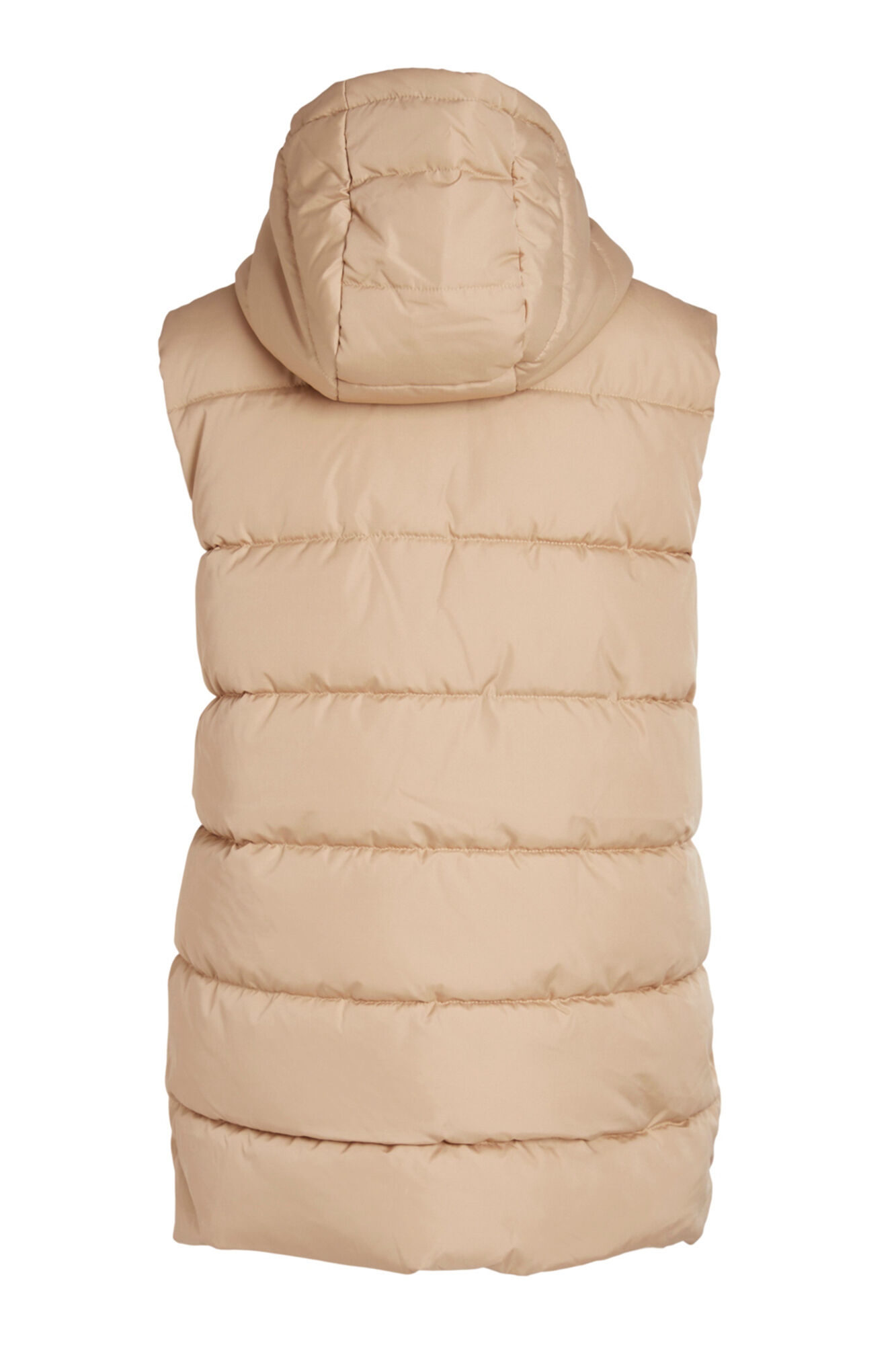 Chaleco de mulher acolchado - Bege