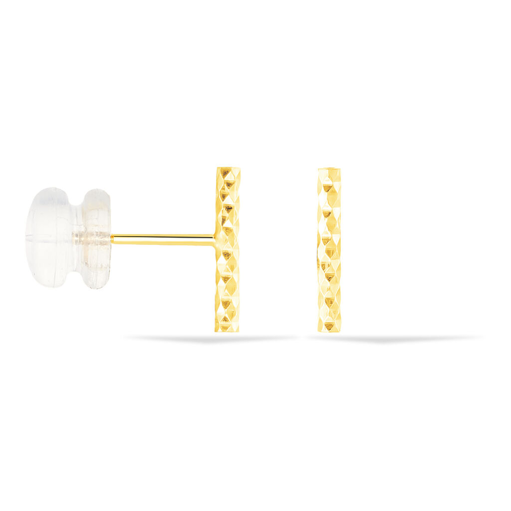 Boucles D'oreilles Pendantes Lileae Barrette Or Jaune