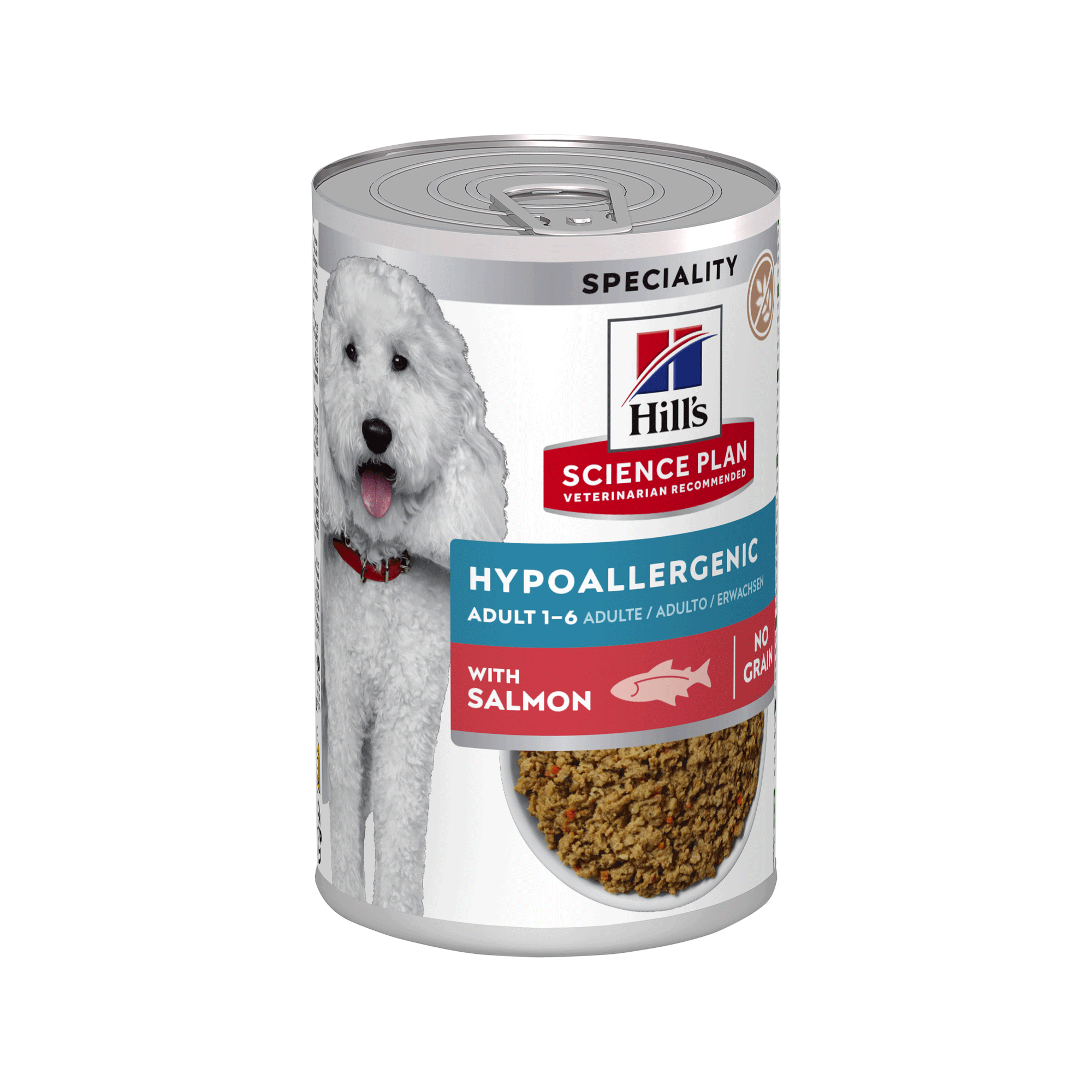 Hill's Science Plan Hypoallergenic Adult Hondenvoer Zalm - Blik