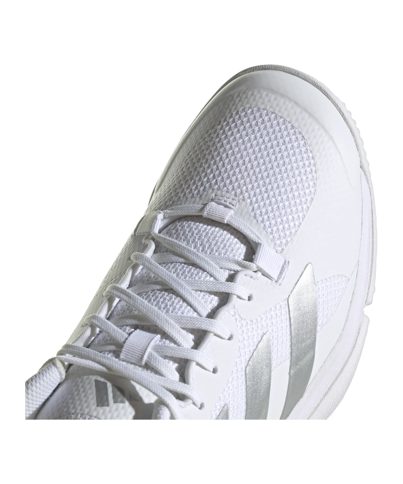 adidas Court Team Bounce 2.0 Damen Weiss Silber