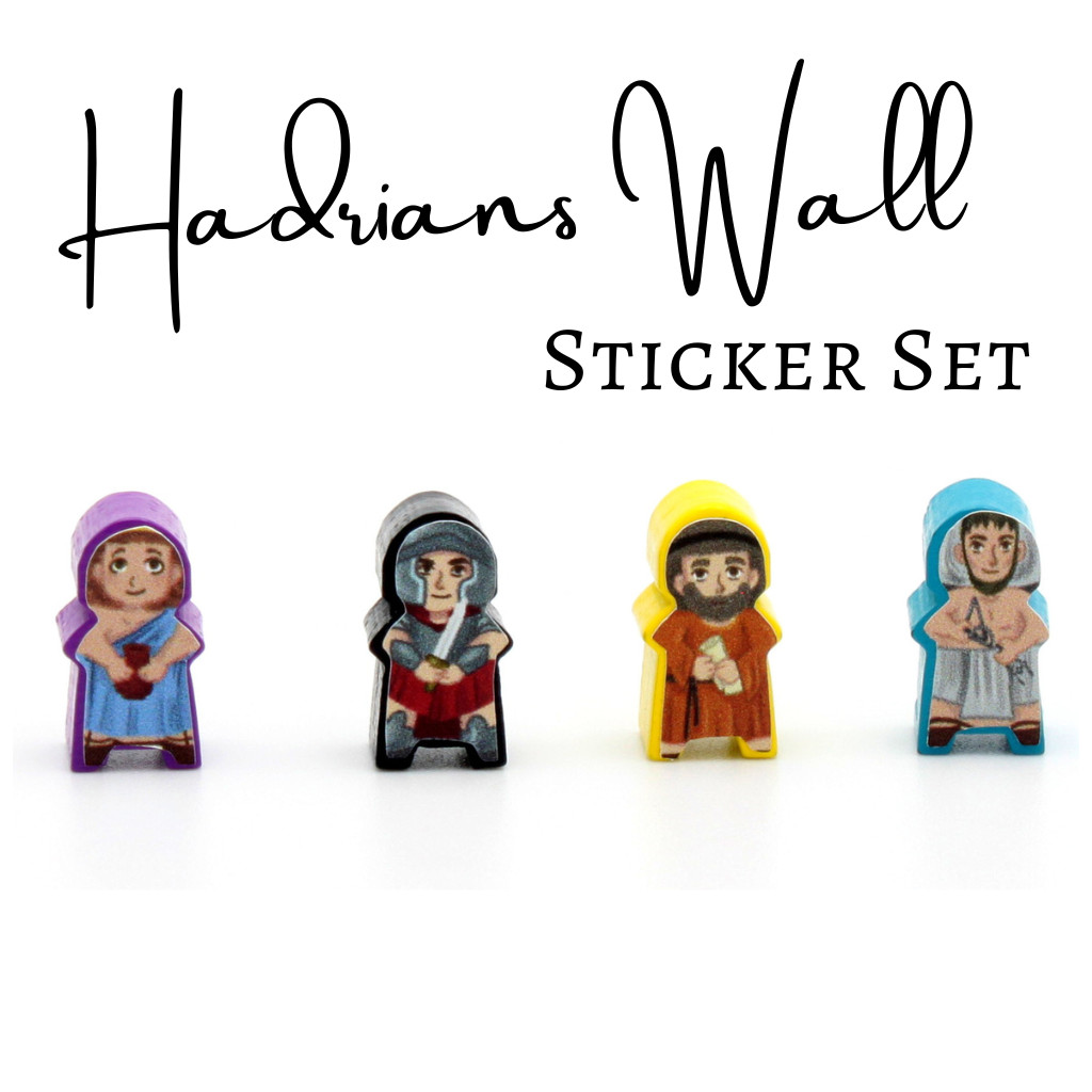Mur d'Hadrien - Set d'autocollants