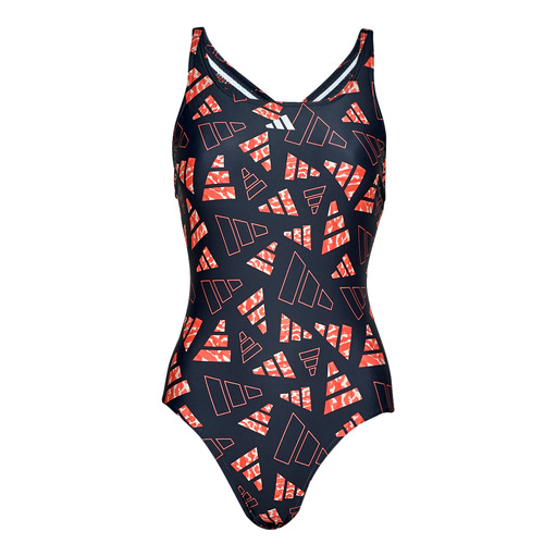 adidas Performance - AOP BARS SUIT - Bleu / Rouge