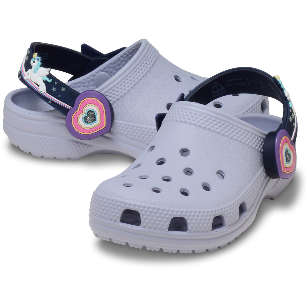 Køb Crocs Frosted Grape Classic Imagination Lights Backstrap Clog