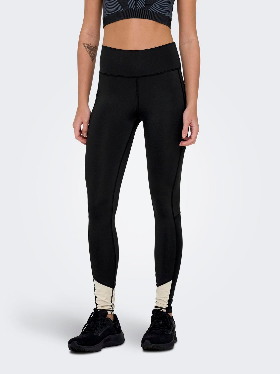 ONPJAM-PREP-2 Hohe Taille Enger Schnitt Sportleggings Black