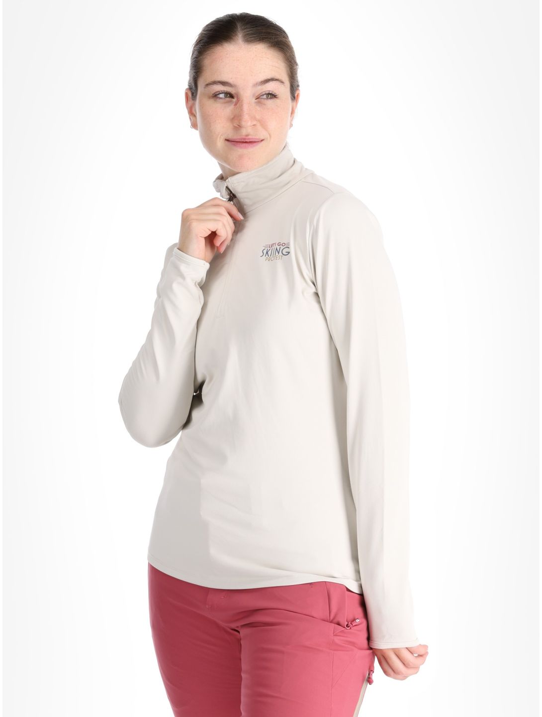 PRTLUNAR 1/4 zip skipully dames