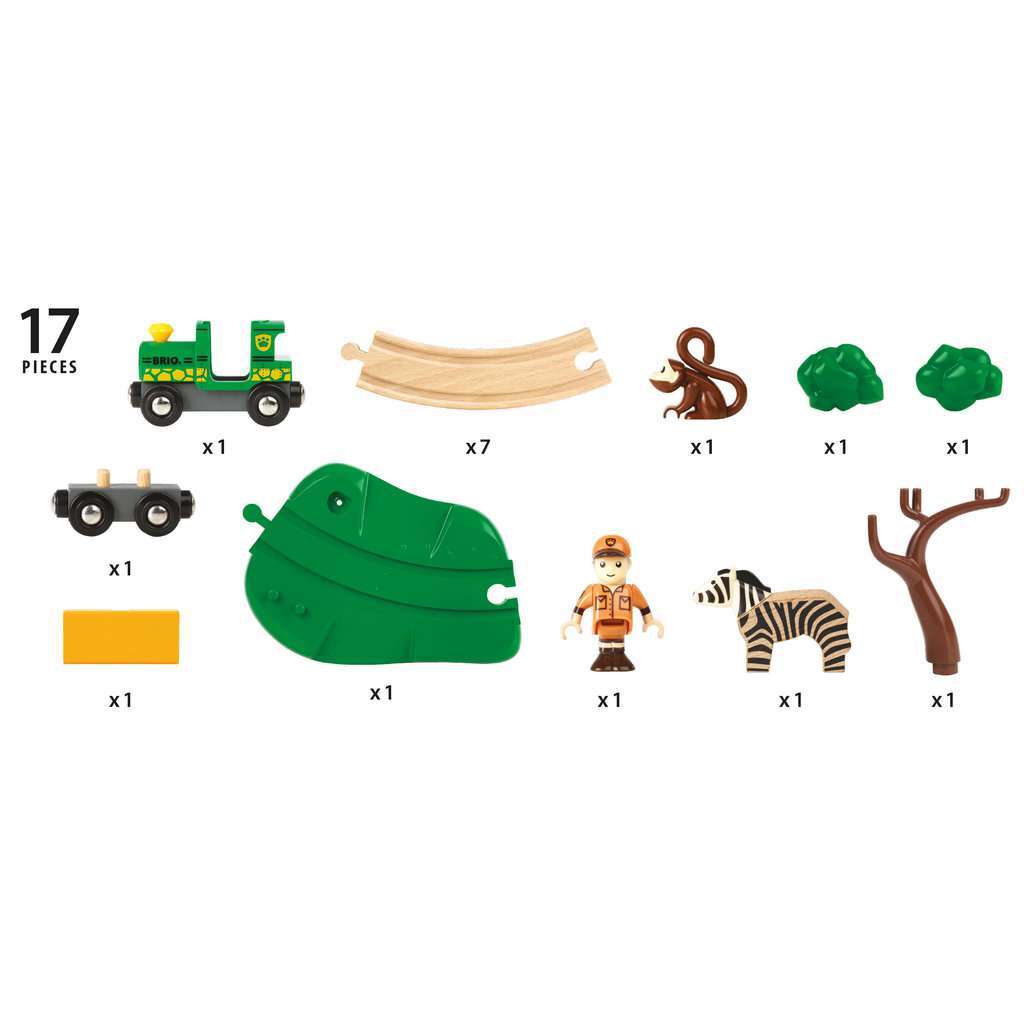 BRIO Spiel Safari Bahn Set