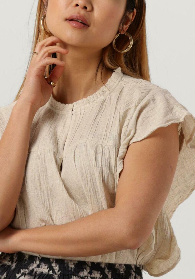 BY-BAR zand by-bar blouse danee slub blouse5