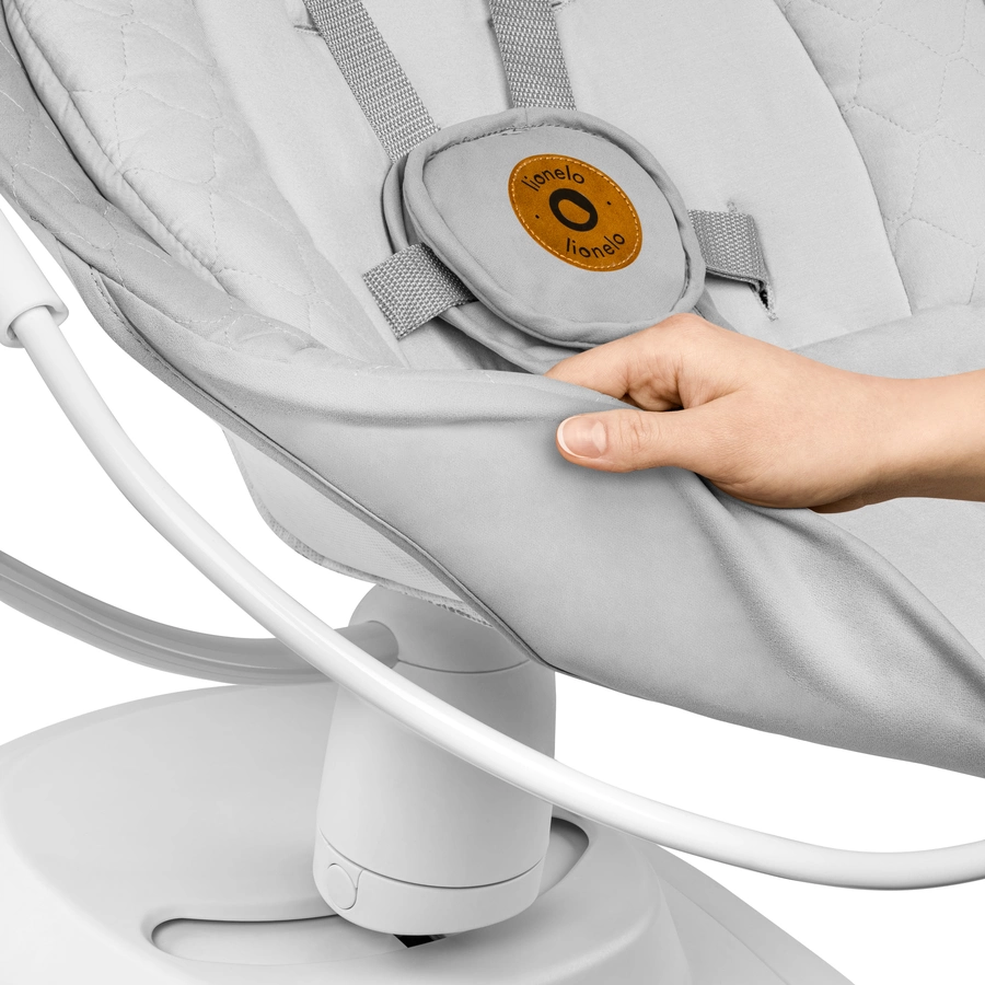lionelo Babyschaukel Bella Set Grey Concrete