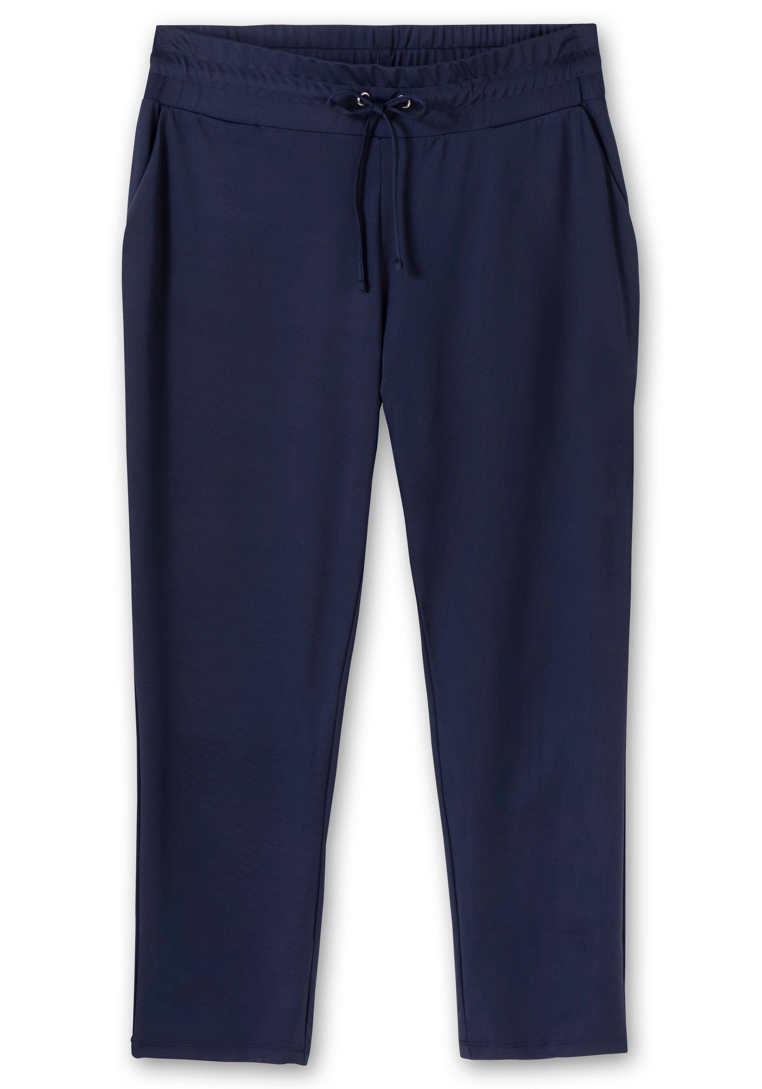 Joggpants mit Rundum-Dehnbund und Bindeband